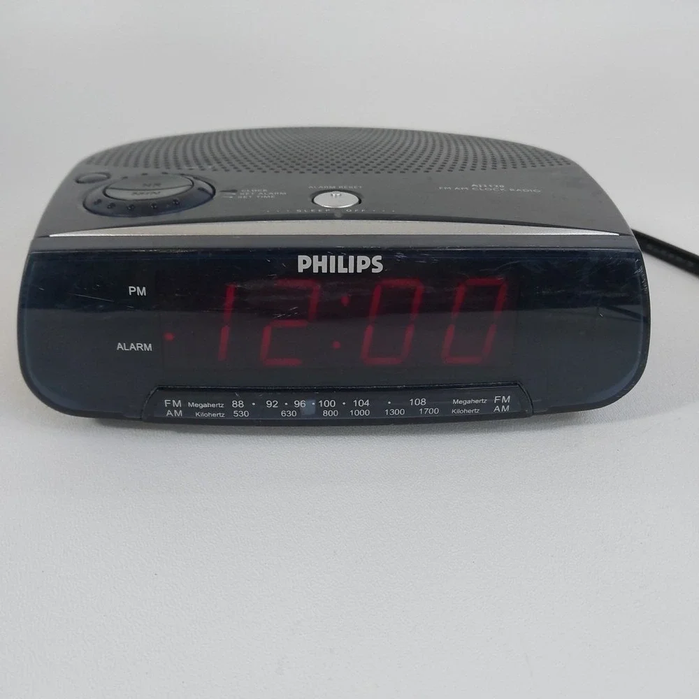 PHILIPS AJ3120 Alarm Clock Vtg‎